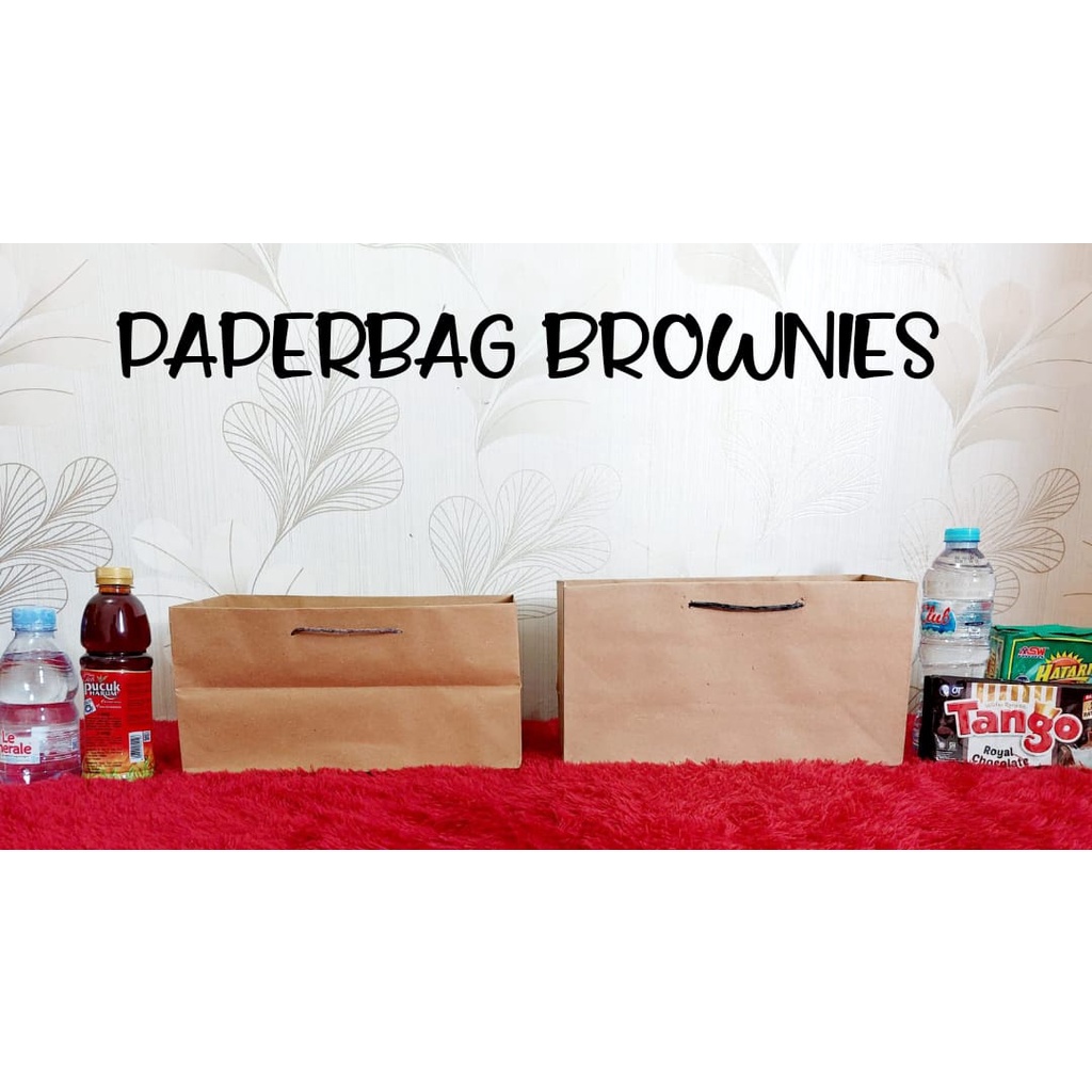 

Paper bag brownies / Paperbag BROWNIES / Tas KertasTas Kue / Bingkisan Sarung / Roti lebaran