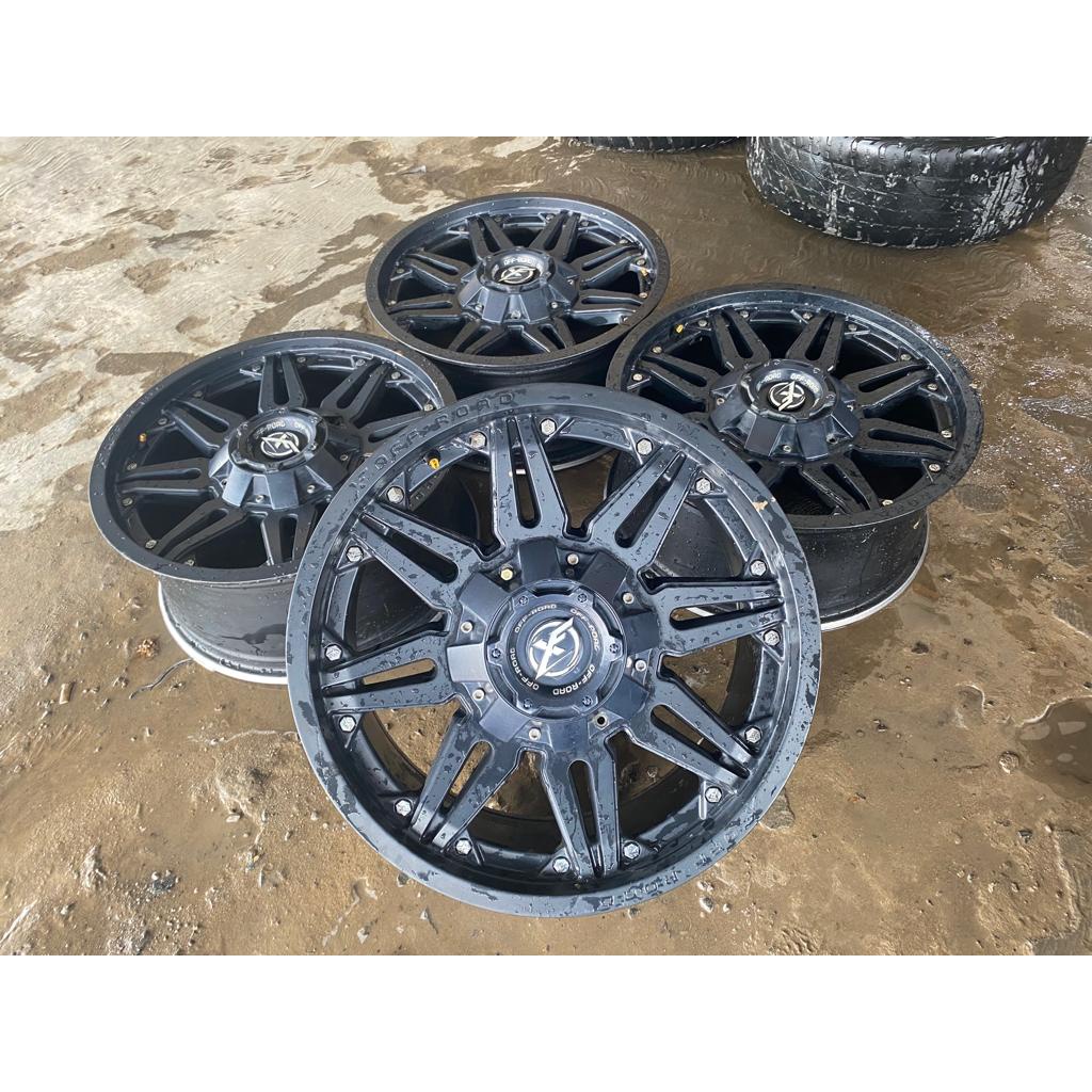 SEKEN RACING VELG MOBIL XF RING 20 BISA DIPAKAI NAVARA, PAJERO, TRITON,FORTUNER,DMAX DLL