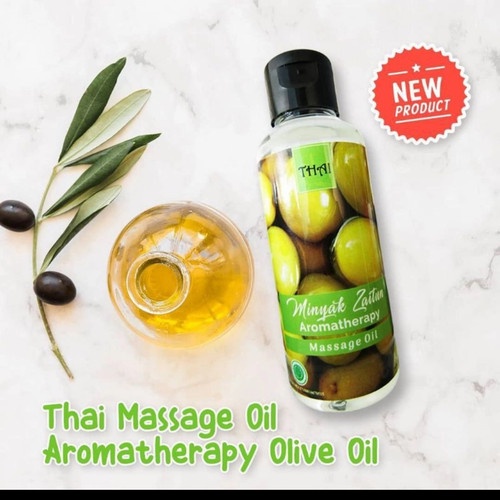 [ ZAITUN ] THAI MASSAGE OIL AROMATHERAPY OLIVE OIL 125ML / THAI MINYAK ZAITUN 125ML