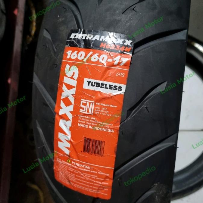 Maxxis Extramaxx 160/60-17 - Ban Tubeless Maxxis Extramaxx