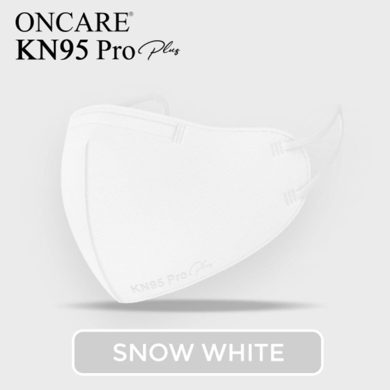 MASKER KN95 PRO 5PLY ISI 10PCS WARNA SNOW WHITE PREMIUM KOREA MASK