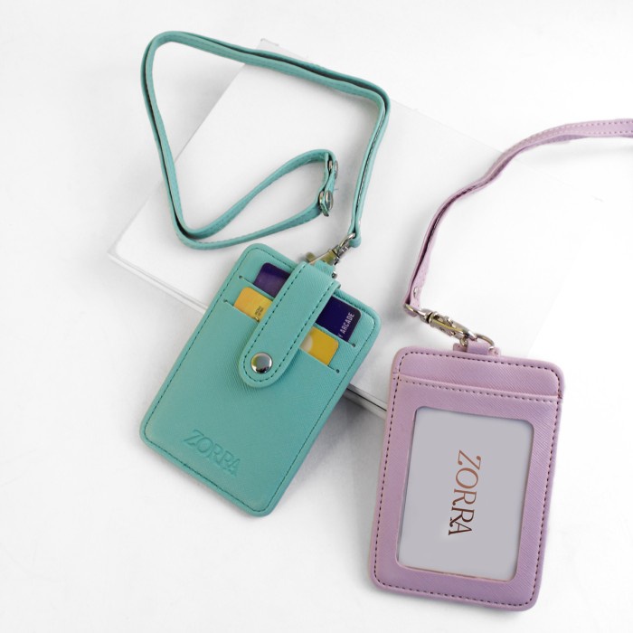 

Lanyard Kartu Tempat Kartu Id Card Lanyard Card Leather Id Card Premium Zorra