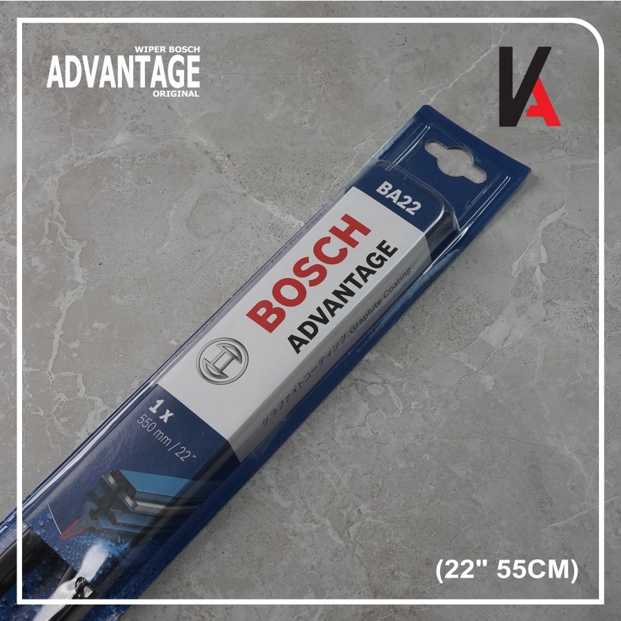 WIPER BLADE BOSCH ADVANTAGE 22&quot; INCHI ORIGINAL