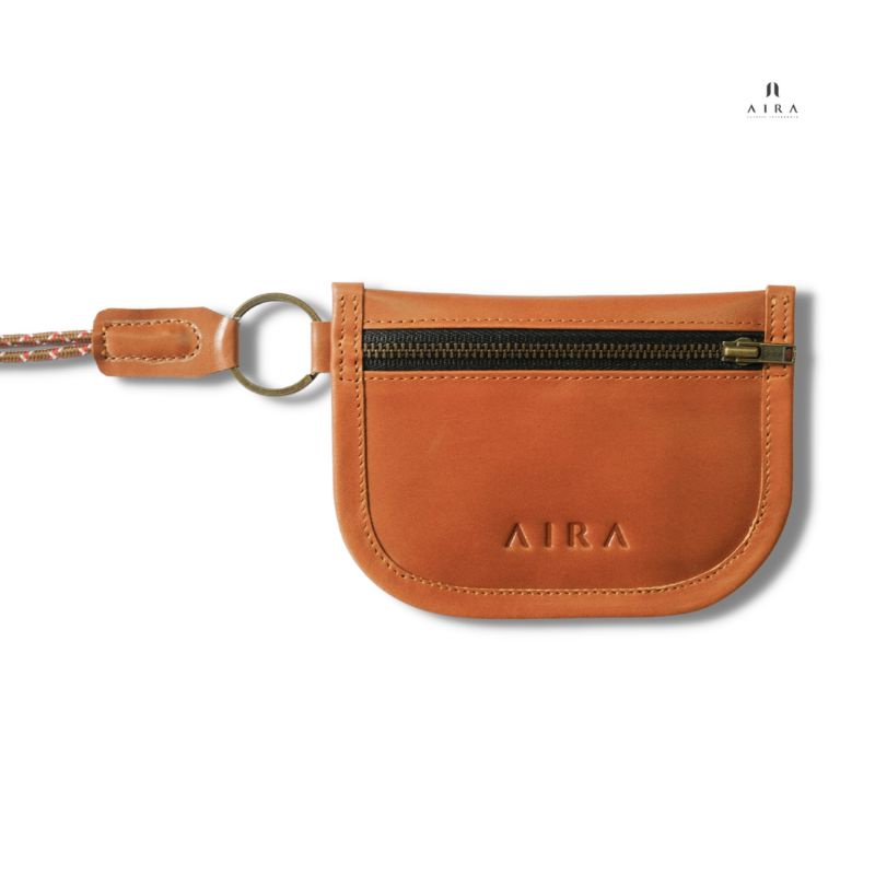 AIRA | Hanging Neck Wallet Kulit Asli