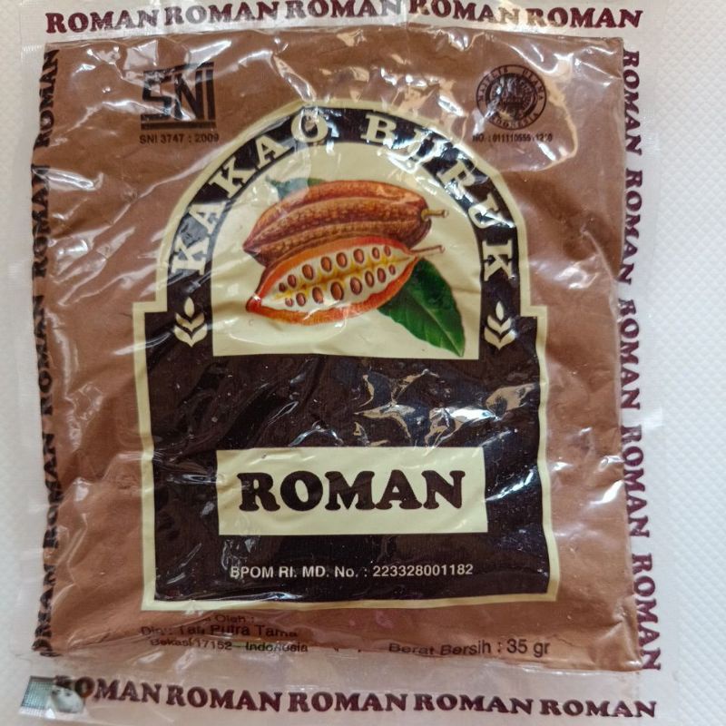 

KAKAO BUBUK CAP ROMAN 35g