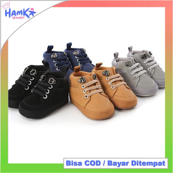 Sepatu Bayi Prewalker Laki Laki 0 6 12 Bulan Baby Boot Premium Anak Laki Laki Umur 1 Tahun