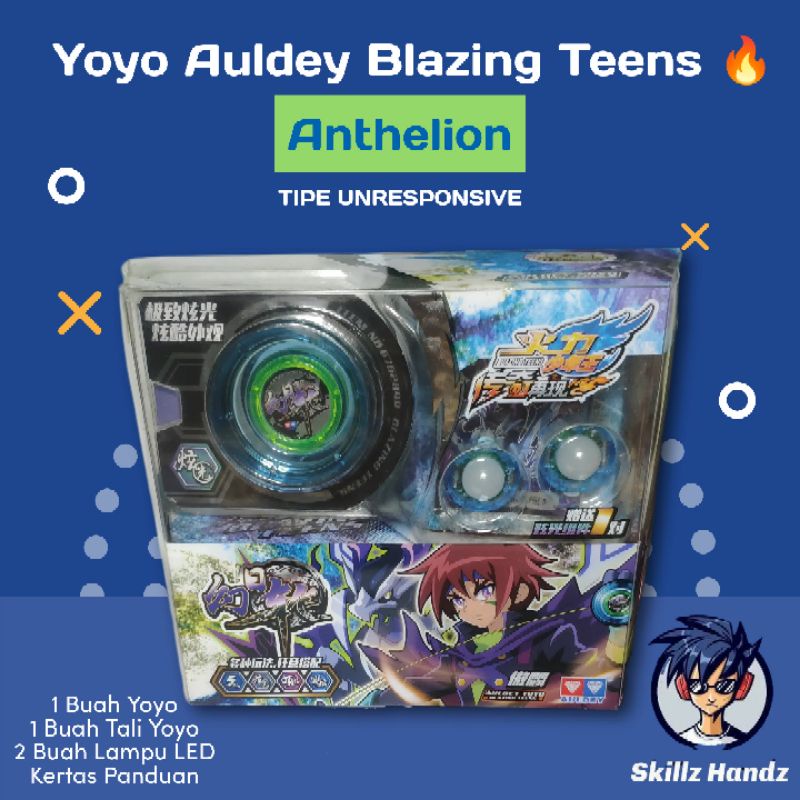 Yoyo Original Auldey Blazing Teens Anthelion Lv. 5