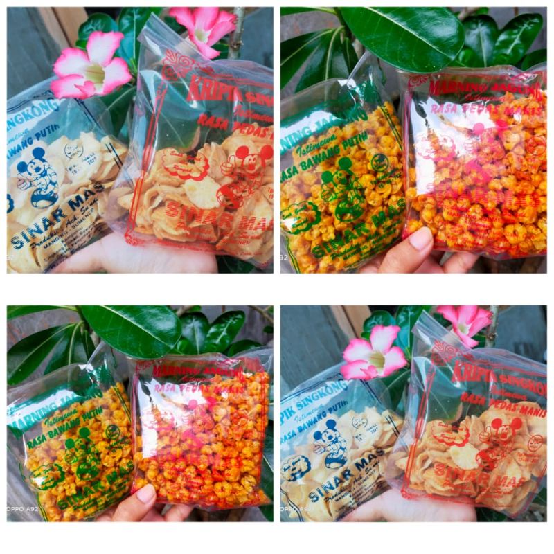 

10 KRIPIK SINAR MAS mix
