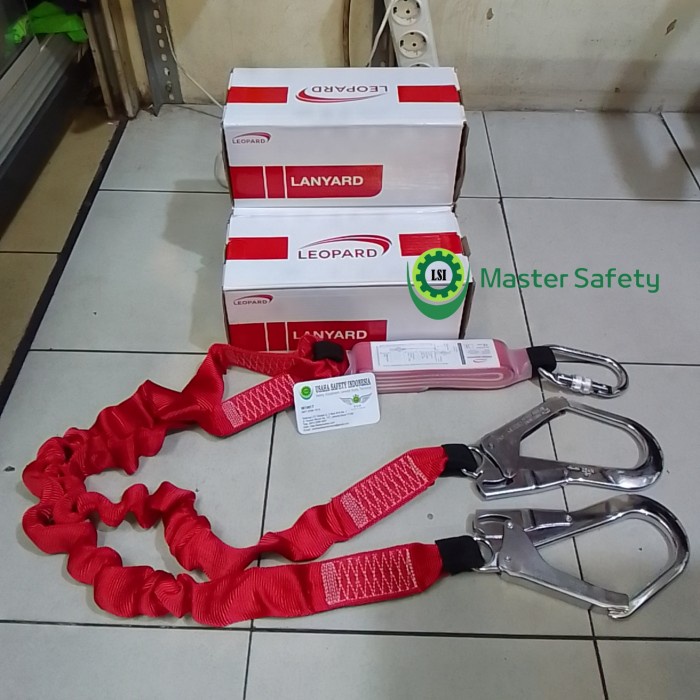 

Elastic Double Lanyard With Absorber Lp0464 Original/Asli Berkualitas PROMO