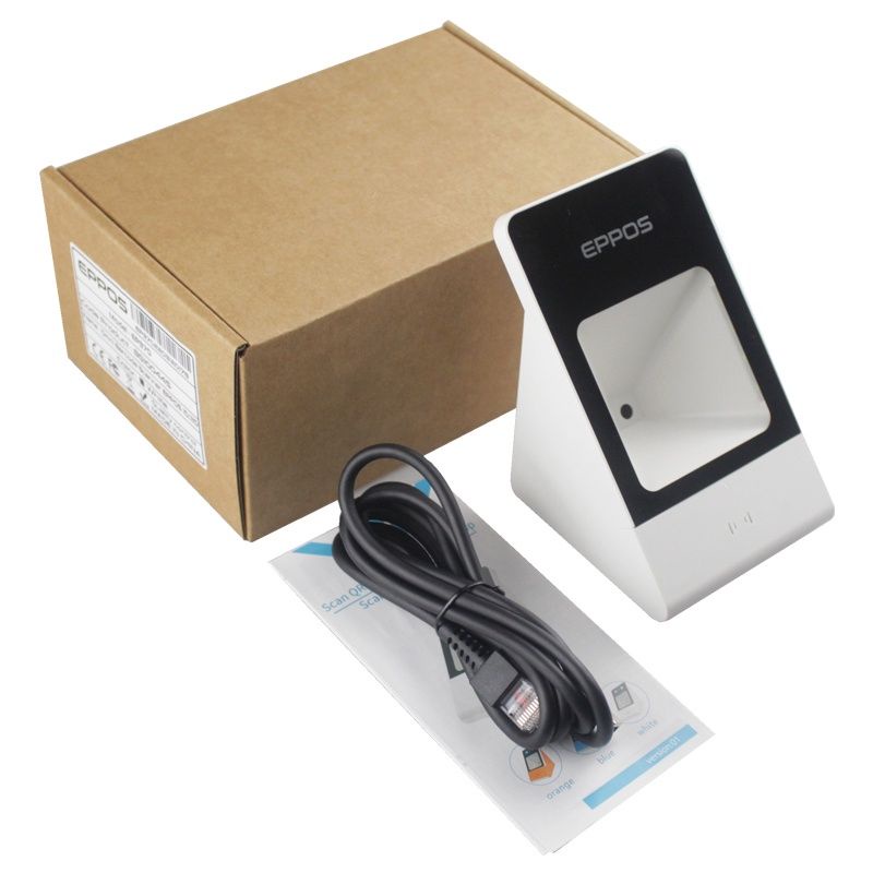 Barcode Scanner 1D 2D USB auto detect scan sensitif