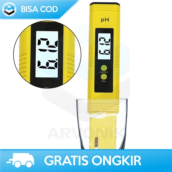 ALAT UKUR PH AIR AKUARIUM TESTER DIGITAL DIJAMIN AKURAT 0.00-14.00PH