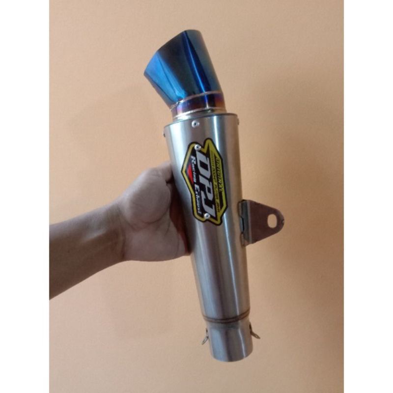 slincer tabung DPJ corong blue segi enam all motor