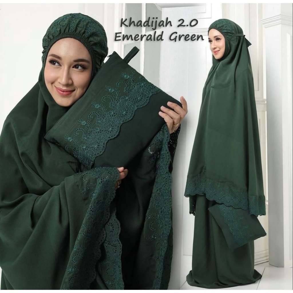 MUKENA KHADIJAH JUMBO / MUKENA DEWASA JUMBO / MUKENA PREMIUM KHODIJAH TERMURAH