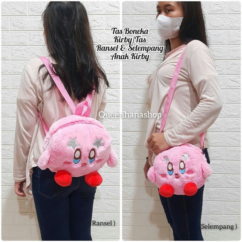 Tas Selempang Kirby Tas Boneka Anak Cewe Kirby Game