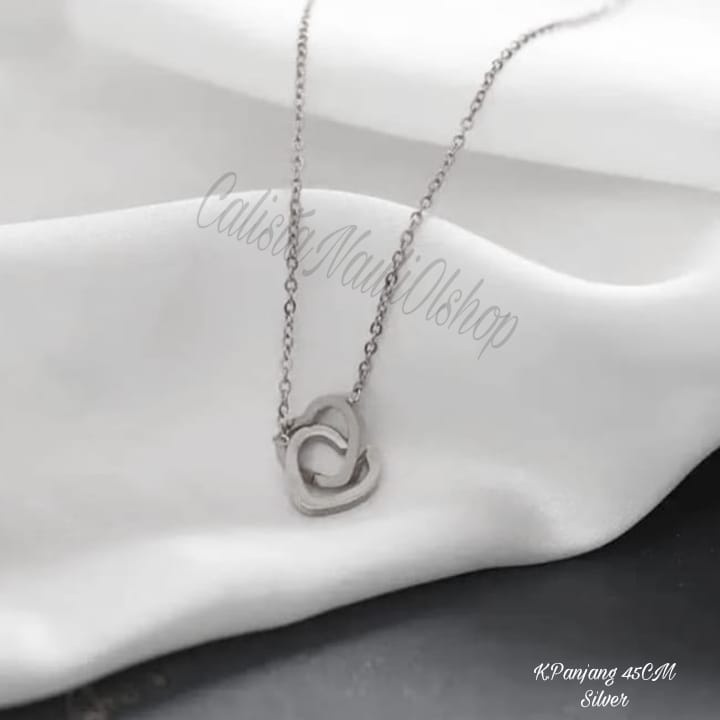 KALUNG TITANIUM NORI CINTA BERGANDENG PERHIASAN EMAS KOREA ANTI KARAT DAN ANTI LUNTUR