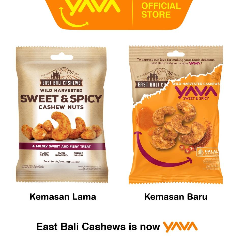 

Terlaris ¯ YAVA Cashew Sweet & Spicy 35g ϟ