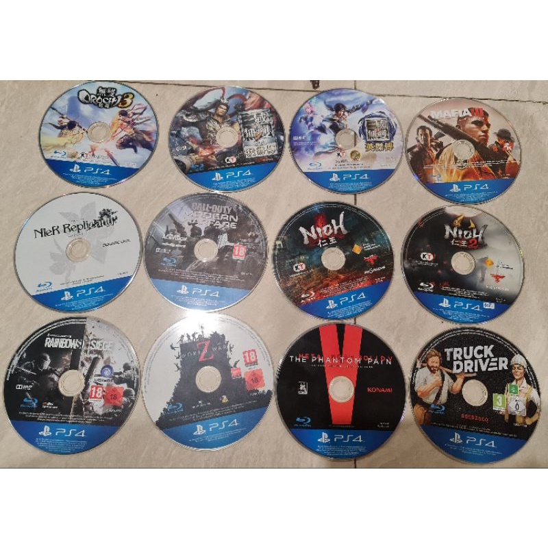 Kaset/CD Ps4 Second