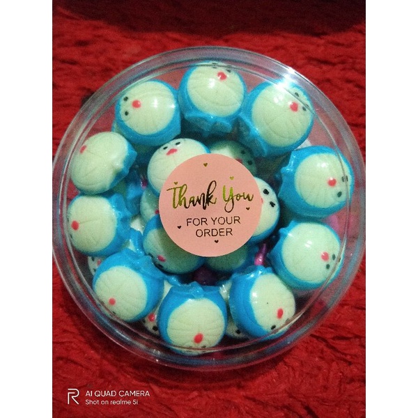 

Coklat karakter Premium motif Doraemon