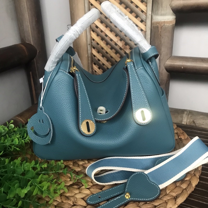 RRESTOK  LINDY 26 ORI LEATHER WARNA DENIM BLUE (KULIT ASLI) NO BRAND