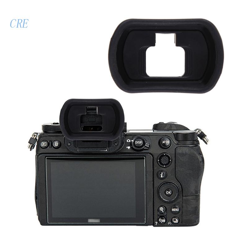 Cre Kamera Silikon Eyecup Viewfinder Eyepiece Untuk Z5 Z7 Z6 Z6II Z7II Menggantikan DK-29 Pelindung Kaca Mata Eyeshade