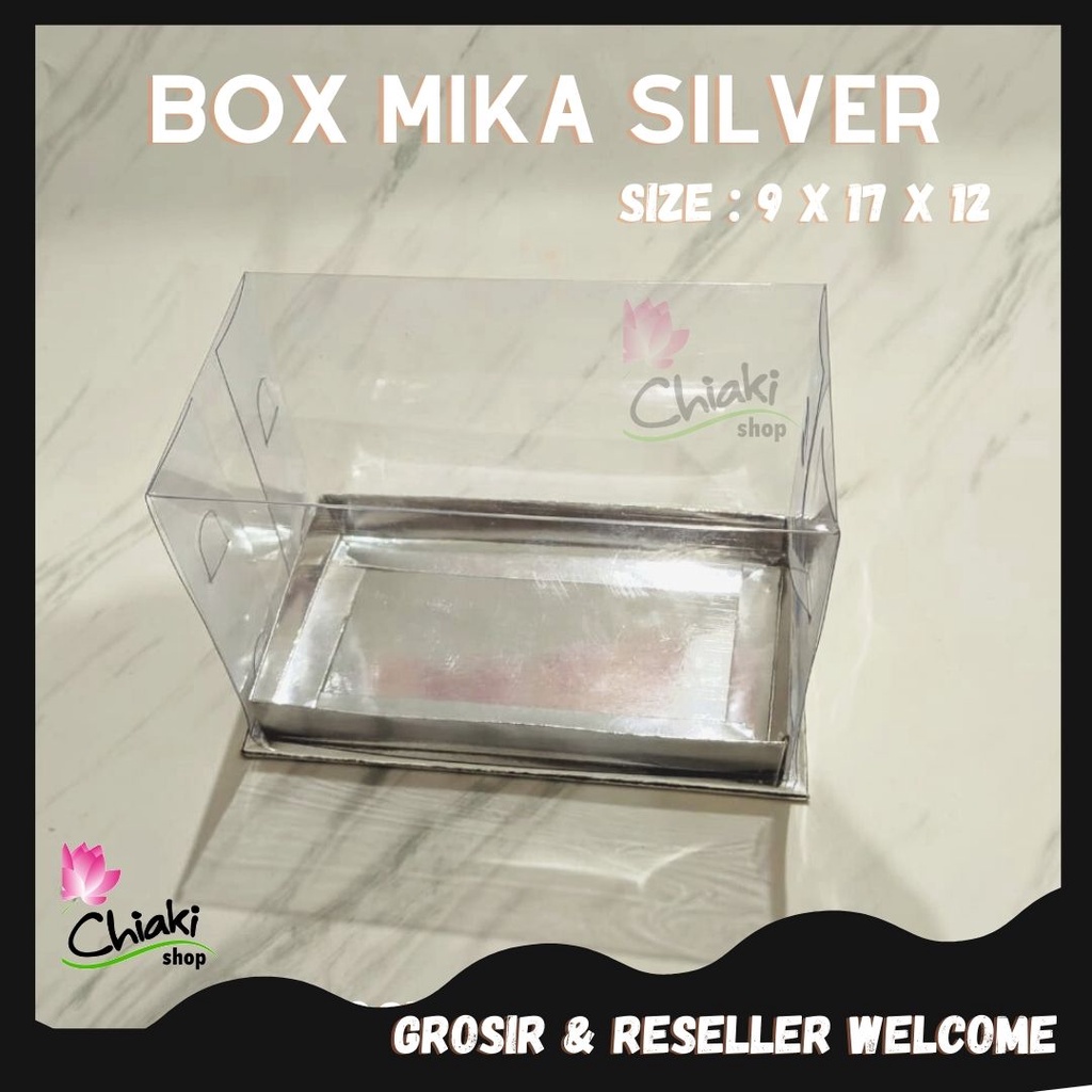 

Box Mika Cupcake isi 2 SILVER Uk 17 x 9 x 12 cm Muffin Donat Pudding Karton Emas Kue Kardus Cake