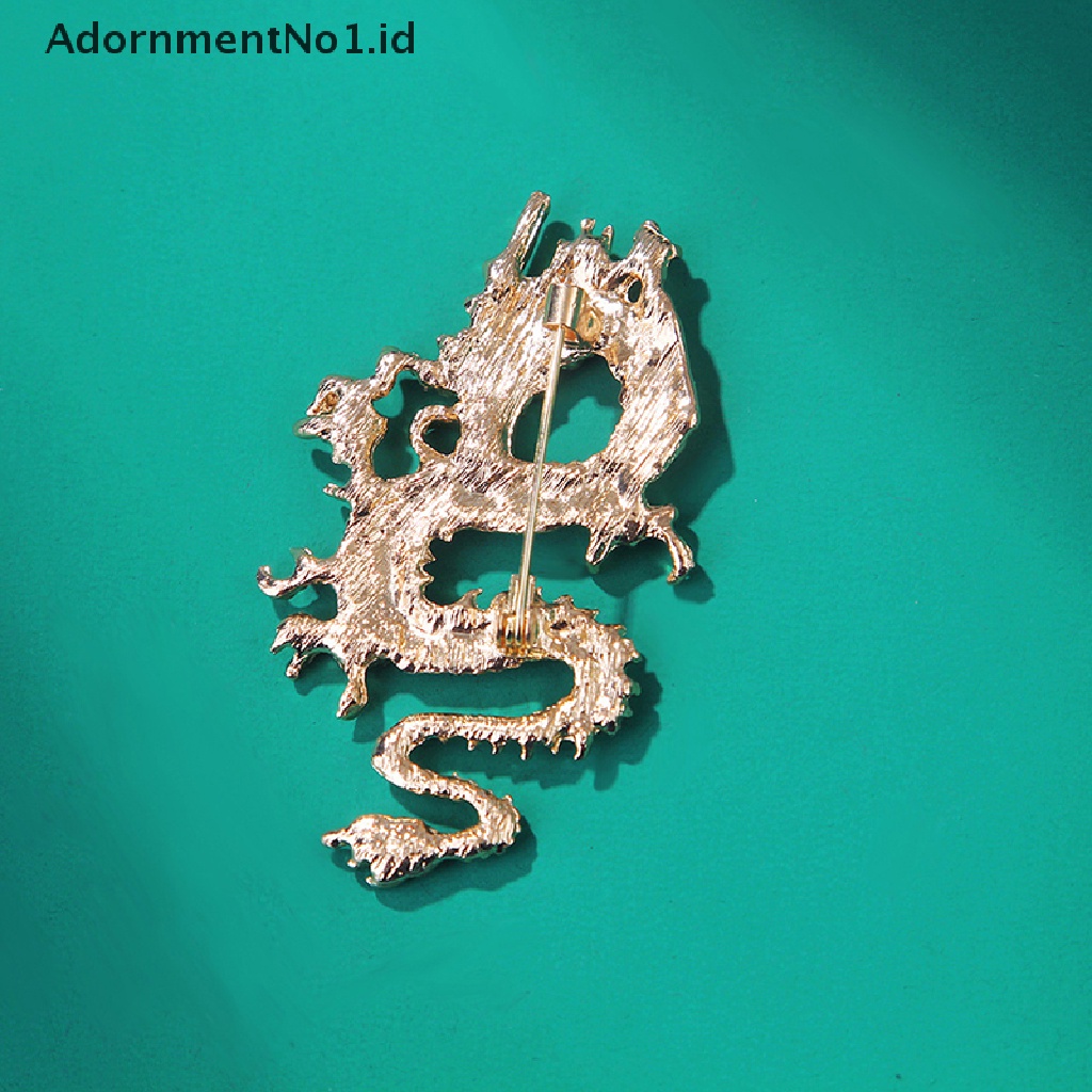 [AdornmentNo1] Enamel Naga Terbang Bros Untuk Wanita Unisex Pride Dragon Pesta Brooch Pins [ID]