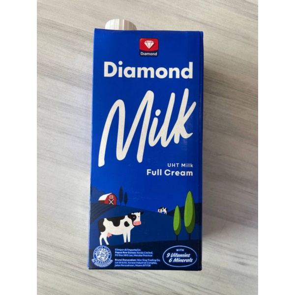 

Susu UHT Diamond Milk Full Cream (MOHON CO PACKING TERPISAH!!!)