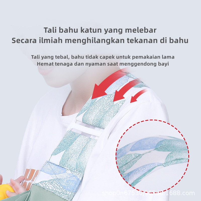 Gendongan Bayi Portable Gendongan Newborn Gendongan Bayi M Shape Kain Baby Carrie 0-2 Tahun YD06
