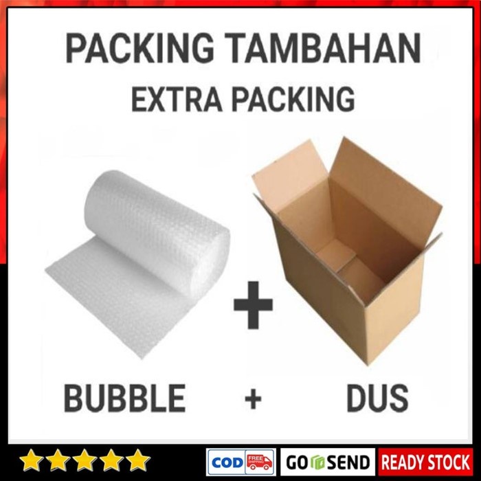 EKTRA PACKING TAMBAHAN PACKING DUS+BUBBLE WRAP