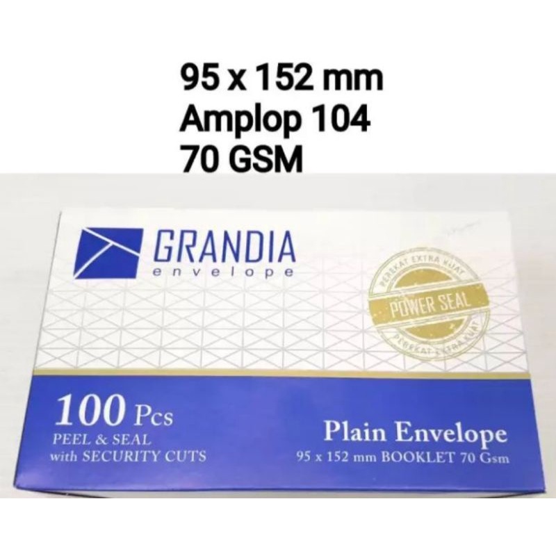 

10 lembar amplop ukuran sedang