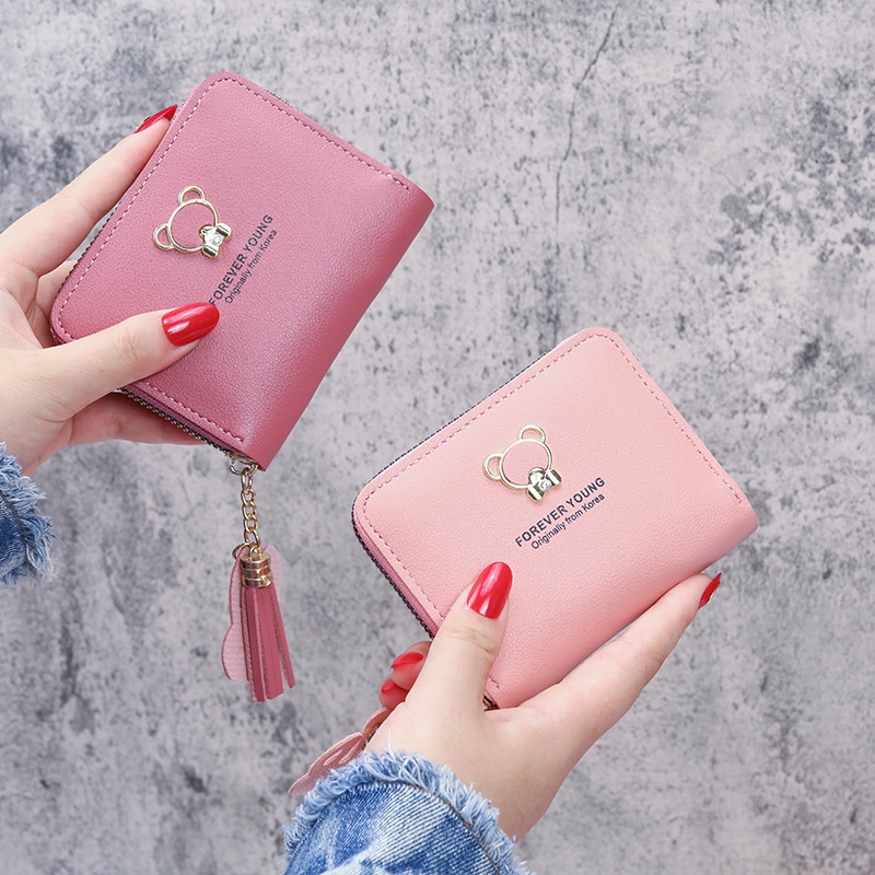 Dompet Lipat Pendek KC201 Warna Warni Forever Young / Wallet Women