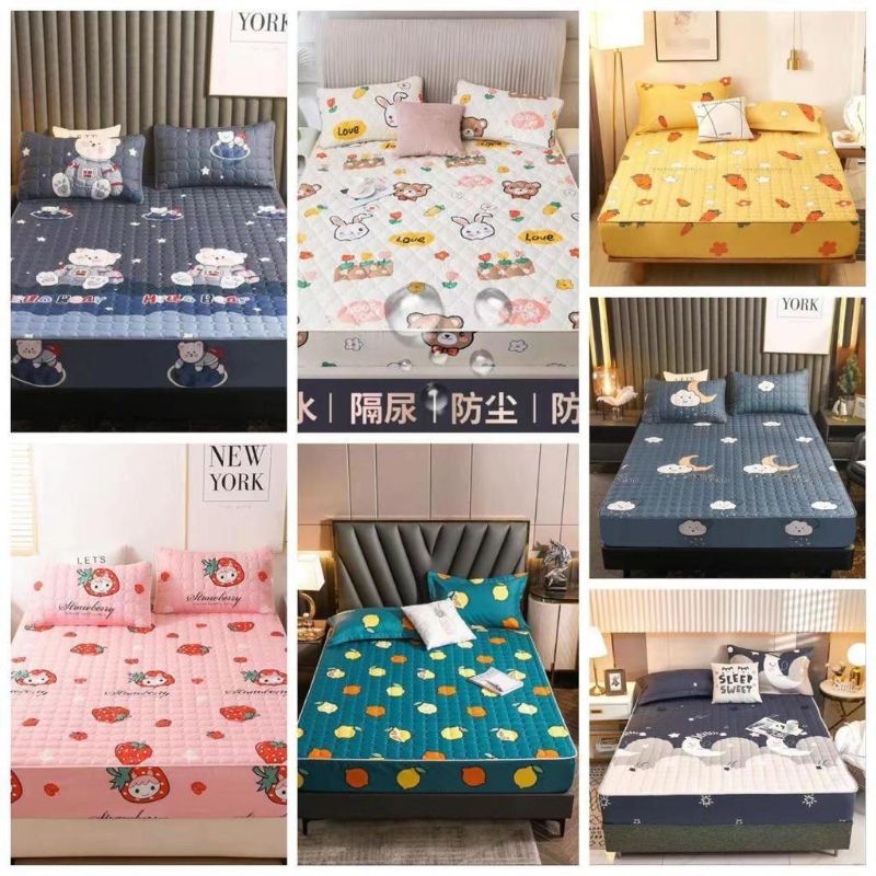Sprei waterproof uk 180x200 Anti Ompol