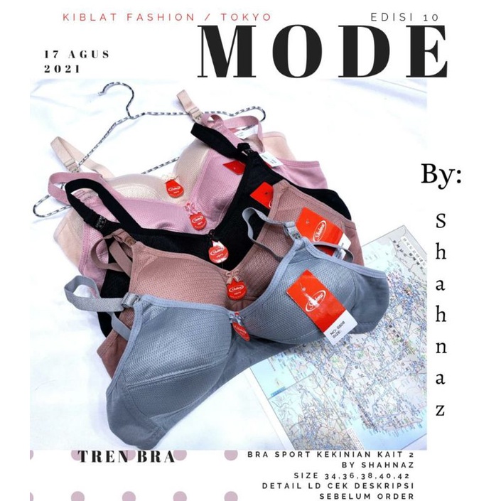 Bra Wanita Sport Bra Breathable BH Anak Remaja