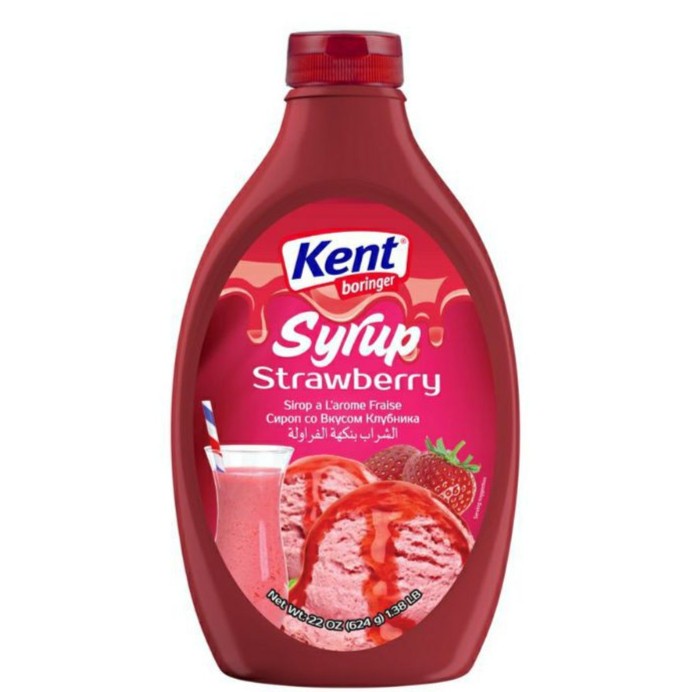 

Kent Boringer Strawberry Syrup 624gr