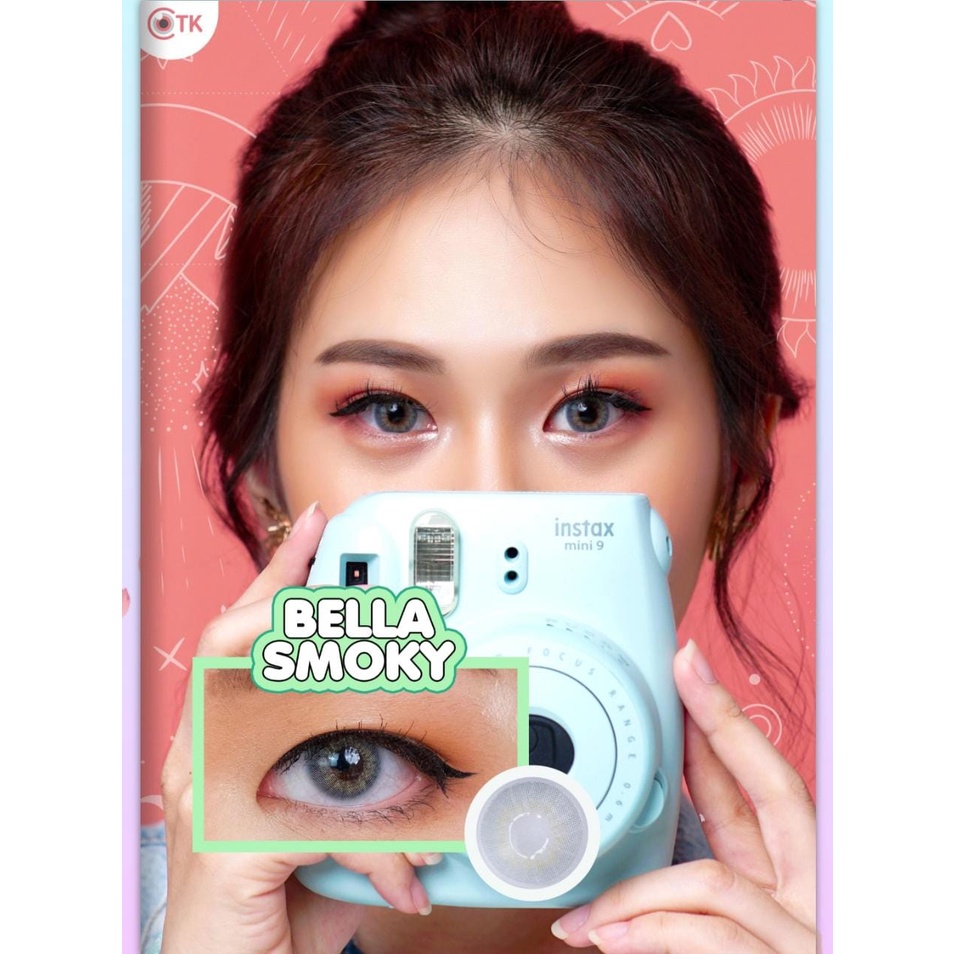 SOFTLENS TRAPEZIUM BELLA SMOKY(NORMAL)