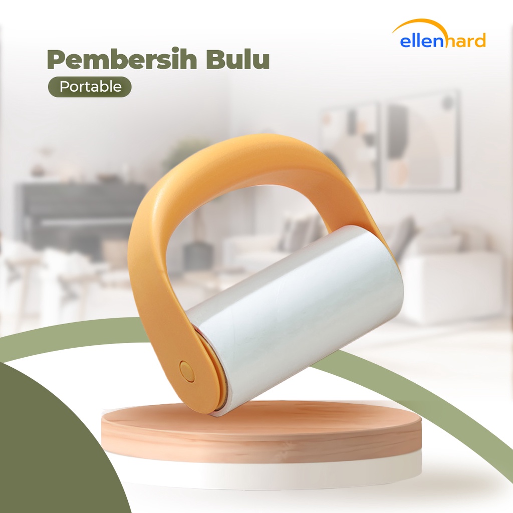 Lint Roll Sticky Roll Pembersih Debu Baju Bulu Kucing Roll Bulu Pakaian Portable