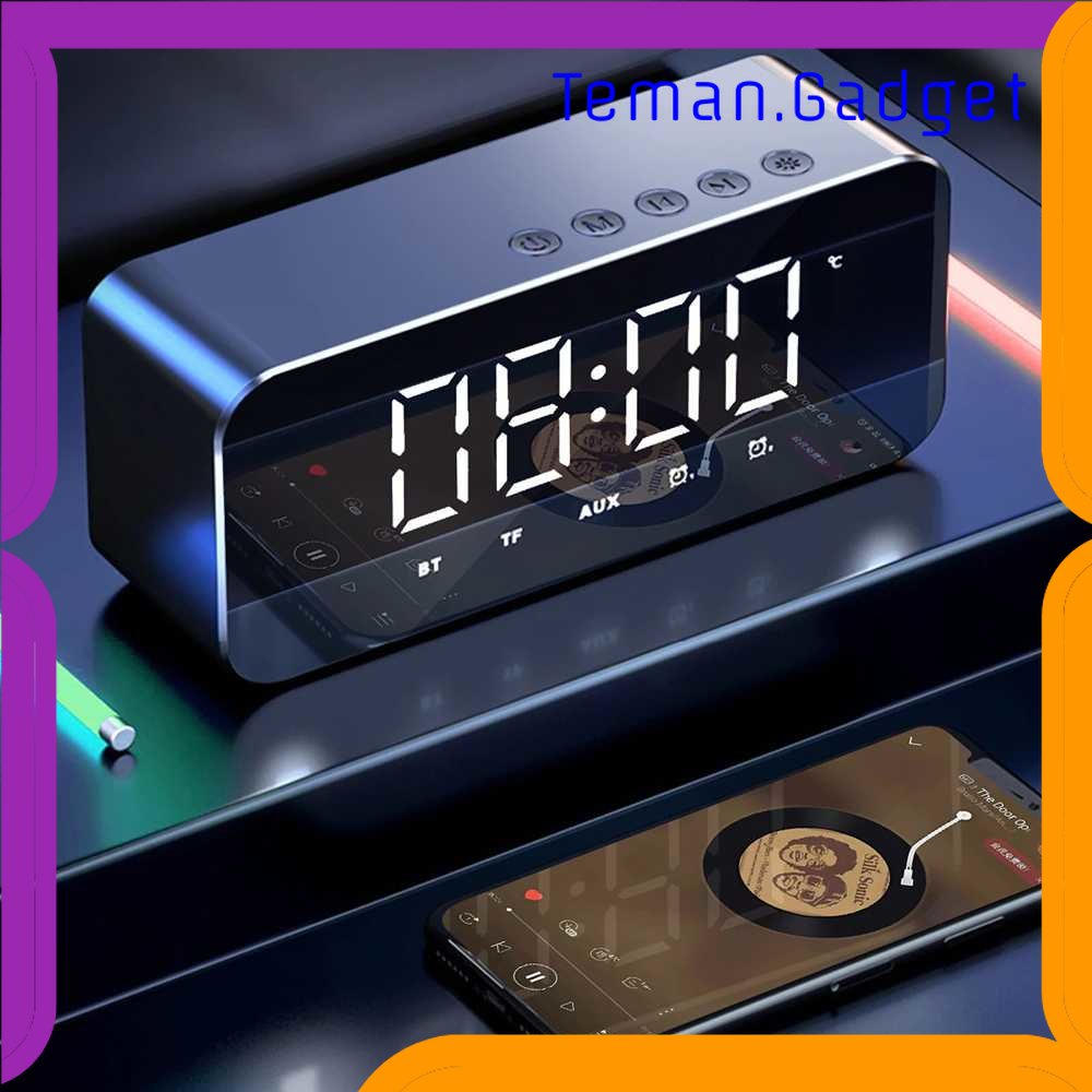 TG-PJM Bannixing Jam Alarm Clock with Bluetooth Active Speaker TF AUX FM - G50