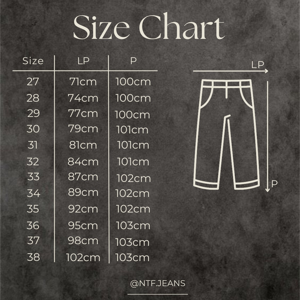 Big Promo New Product Celana Ntf Chinos Slim Fit Panjang (Hitam, Abu Terang, Abu Gelap, Cream,