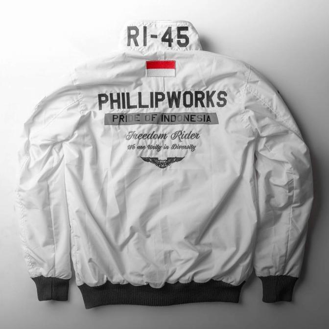 JAKET MOTOR PHILLIP WORKS PRIDE OF INDONESIA BEST SELLER