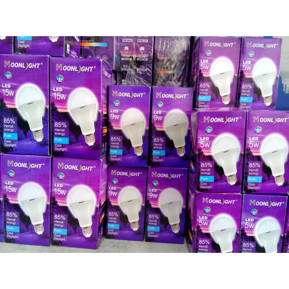 LAMPU LED MOONLIGHT 5W PUTIH