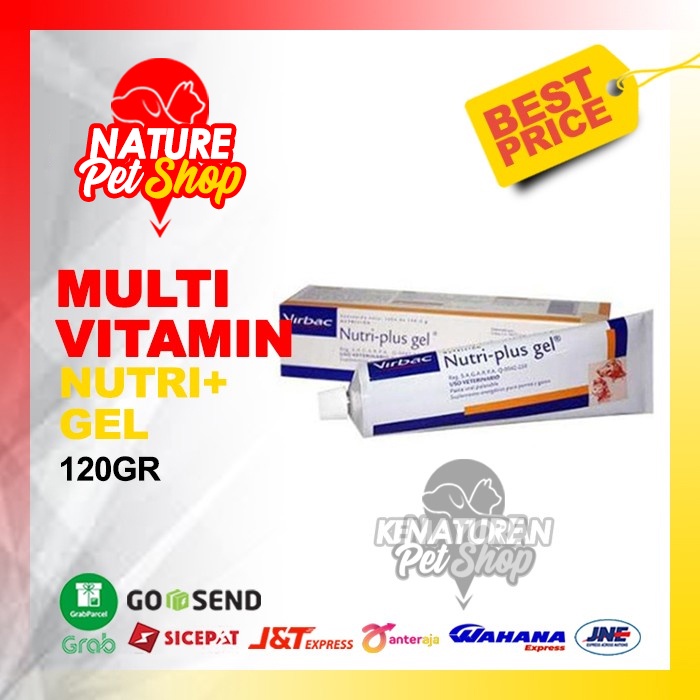 NUTRI PLUS GEL 120g Vitamin Anjing NUTRI PLUS GEL