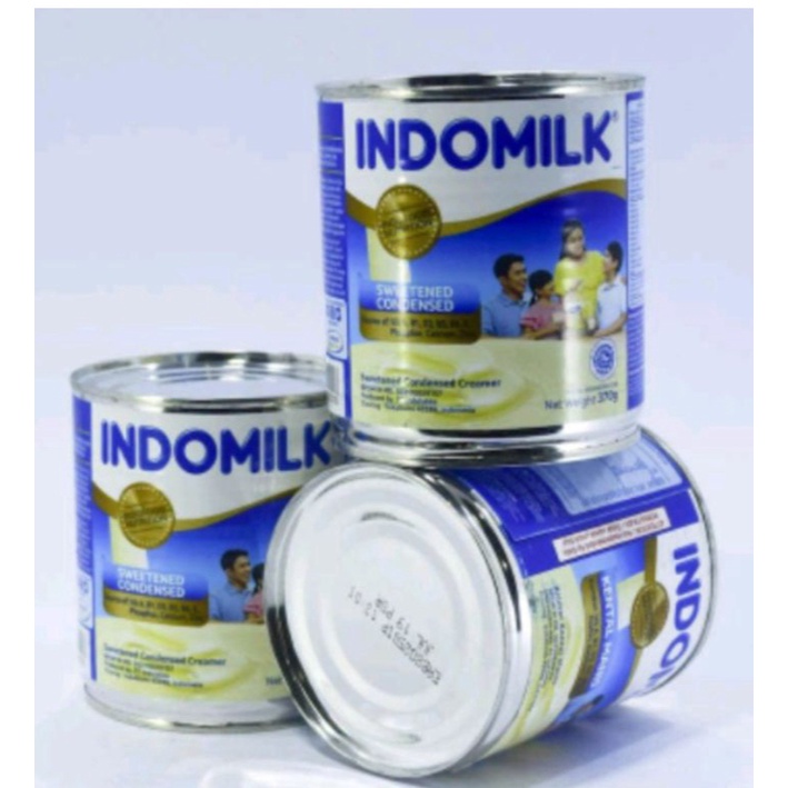 

Susu kental manis INDOMILK/skm putih kaleng