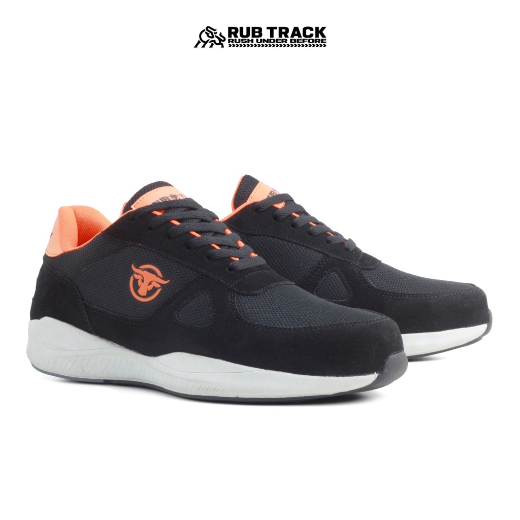 SEPATU SAFETY RUBTRACK HUDO SEPATU SNEAKERS PRIA SAFETY UJUNG BESI ANTI PAKU MODEL SPORT TEKNIK INDUSTRI LAPANGAN TOURING