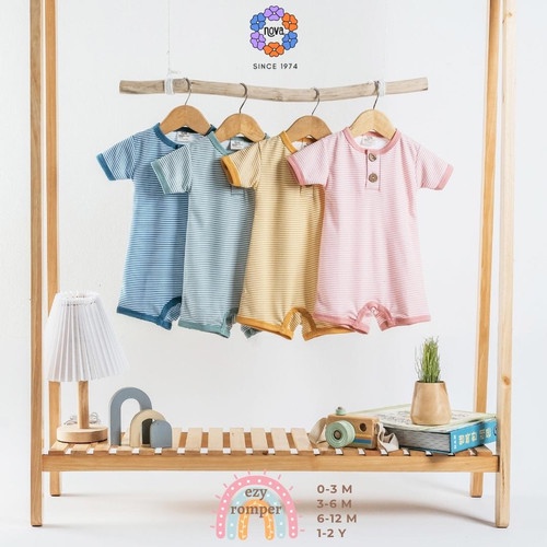 Nova Ezy Romper Print - Playsuit - Jumper Romper Bayi