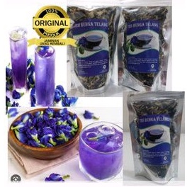 

Teh Bunga Teleng /teh biru Telang/Tea blue organik 35 grm/tea blue food grade/teh biru/teh telang