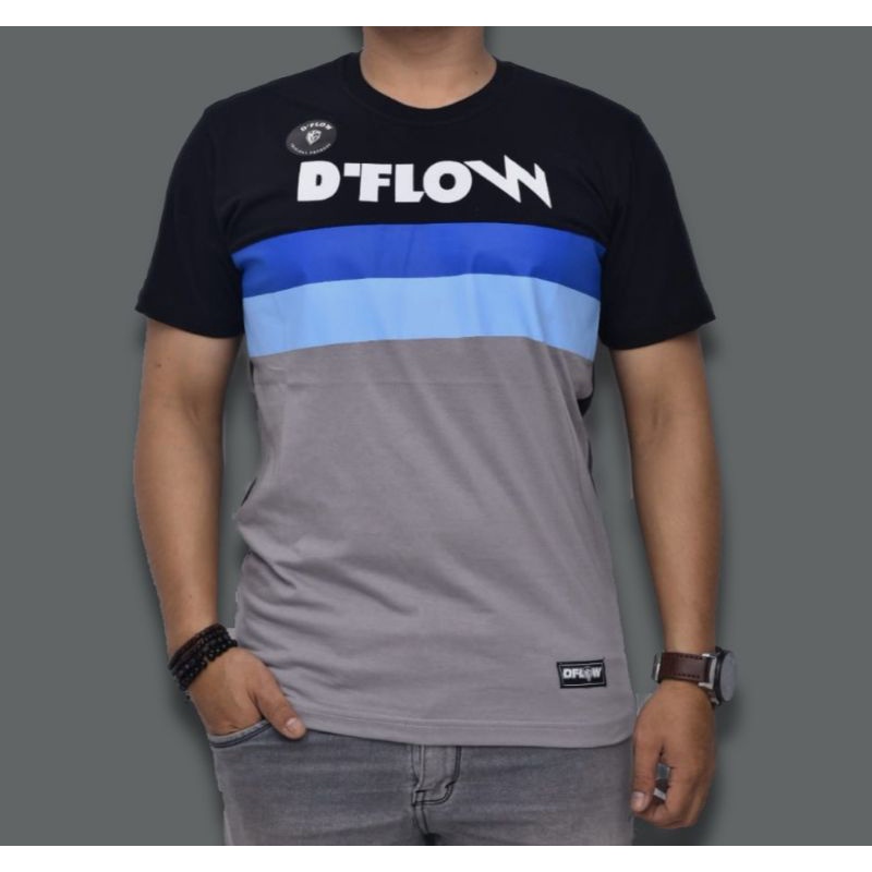 KAOS DISTRO DFLOW ORIGINAL - KAOS PRIA D'FLOW BEST SELLER TERLARIS