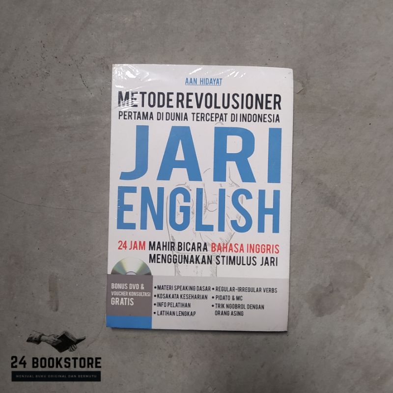 Buku Jari English : Metode Revolusioner 24 Jam Mahir Bicara Bahasa Inggris Menggunakan Stimulus Jari