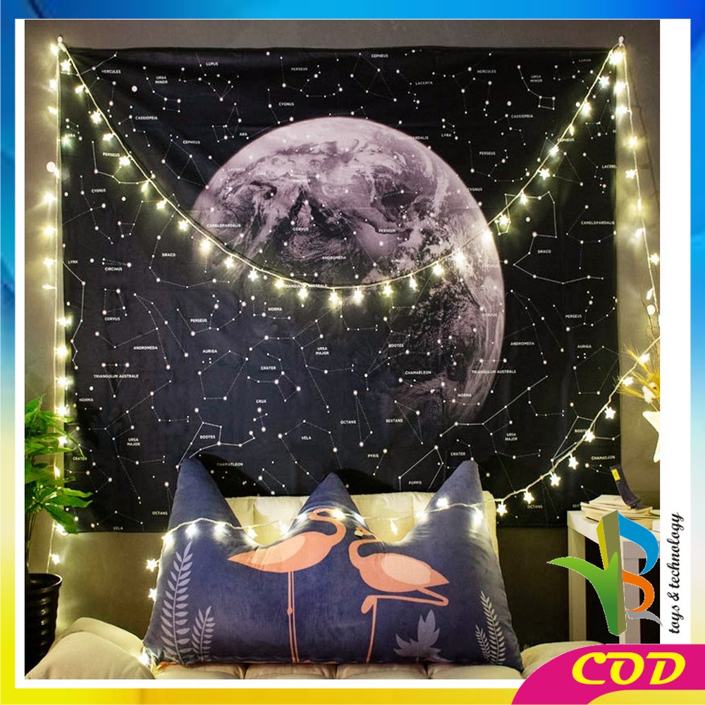 RB-C774 Lampu Tumblr Bintang Warna Warni Hias Natal Dekorasi Rumah Kamar Tidur Light Star Lamp / Lampu Tumbler LED Natal Tahan Air