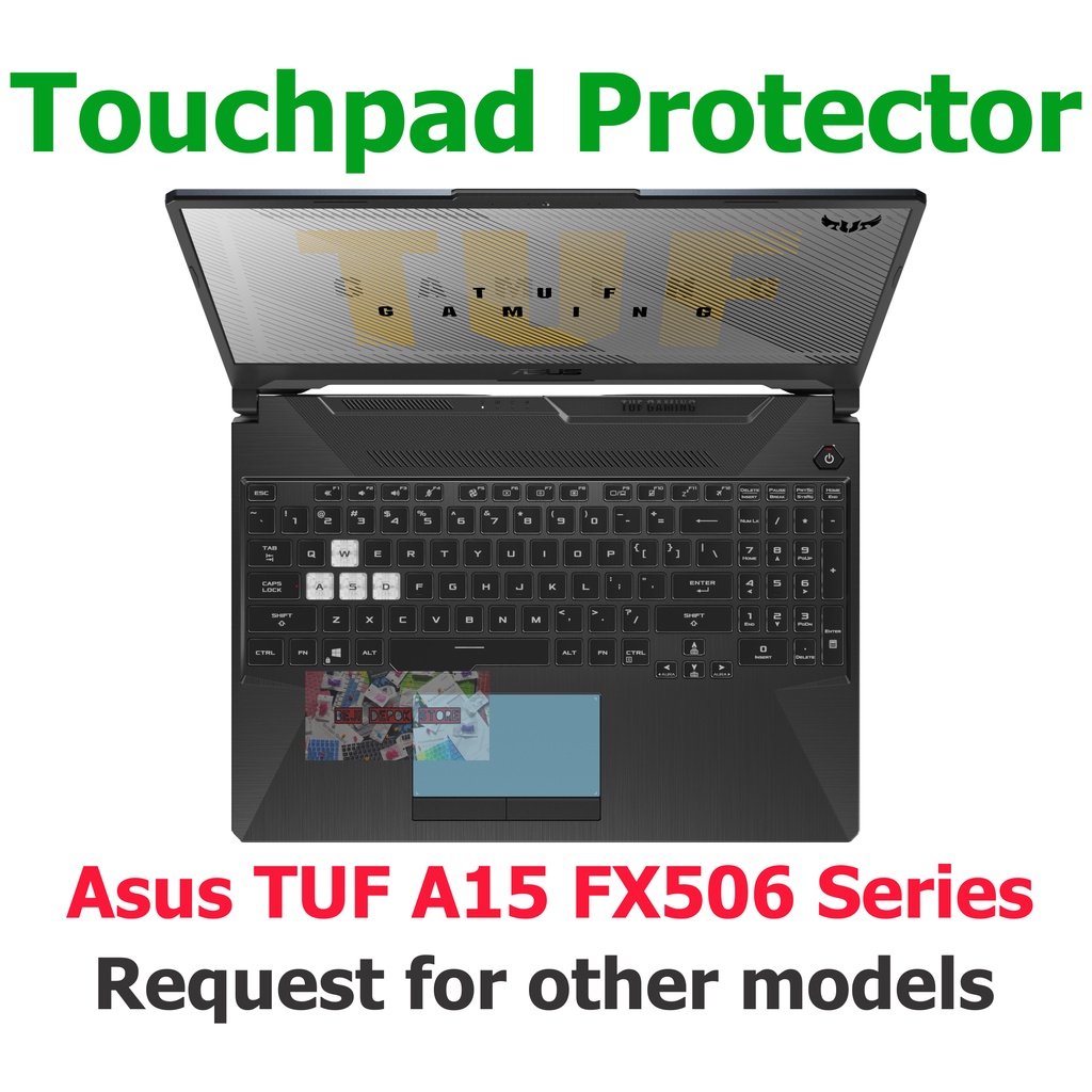 Touchpad Trackpad Protector Asus TUF A15 FX506 Series