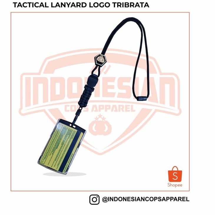 

Terlarisス Tactical Lanyard Badge Holder - Logo Tribrata